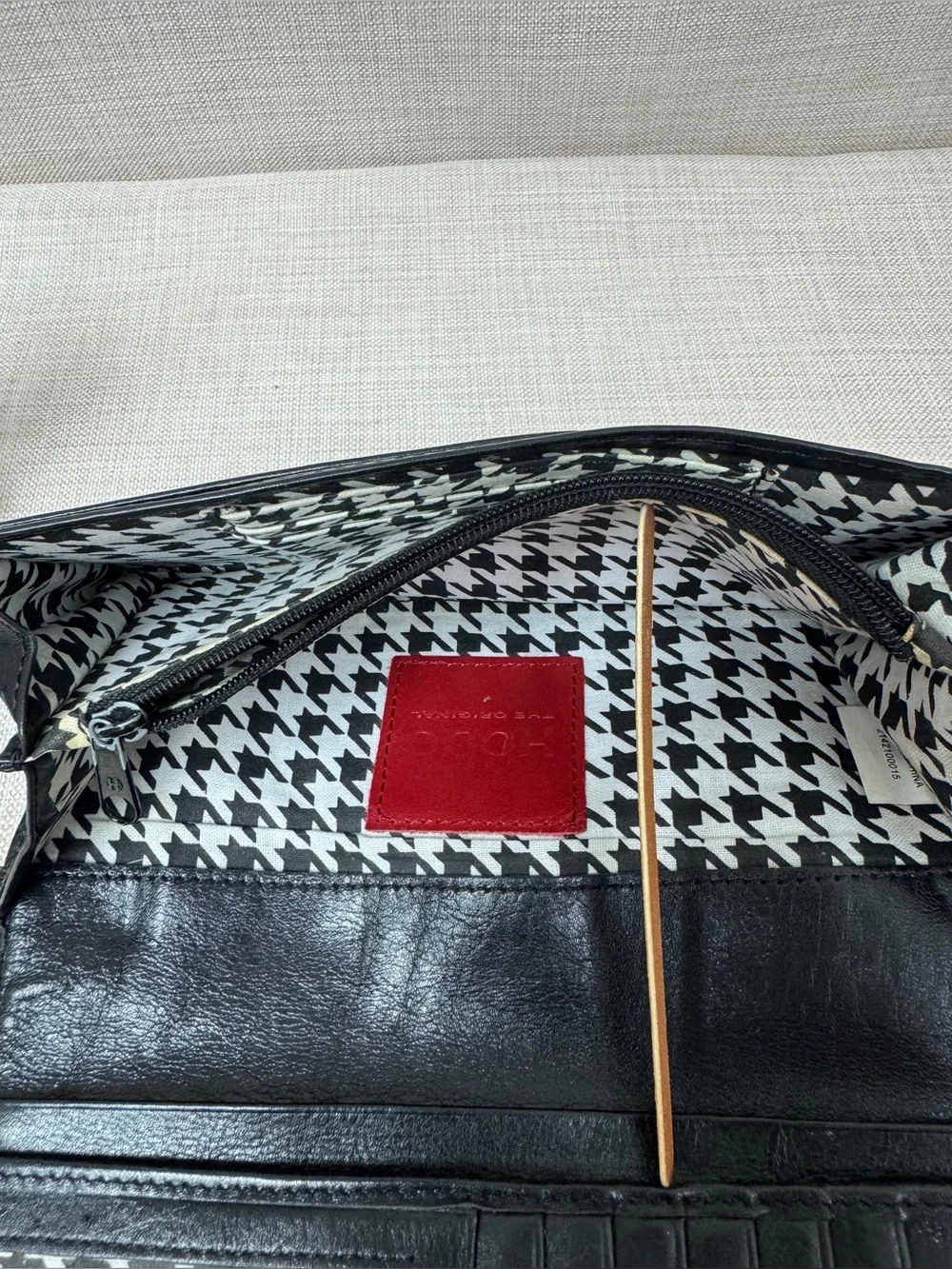 HOBO Black Leather  Wallet
